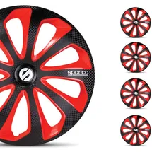 Sparco Sicilia 16 Zoll Schwarz/Rot/Karbon