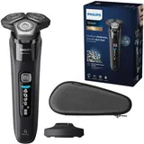 Philips S8696/35 Ladestation, Etui, Elektrorasierer Series 8000 Schwarz (SteelPrecision Klingen, Reinigungsstation: Nein)