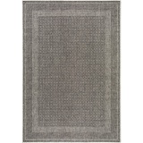 benuta Teppich, Polyester, Anthrazit, 80 x 150 cm