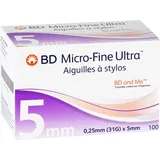 axicur BD Micro-Fine Ultra Pen-Nadeln 0,25x5 mm