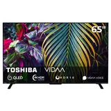 Toshiba QLED Fernseher 65 Zoll Smart TV, VIDAA 4K UHD HDR, Triple-Tuner, 65QV2363DA
