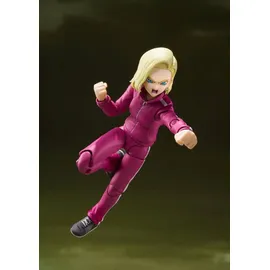 CeDe Bandai S.H.Figuarts Dragon Ball Super Android 18, Action-Figur 15 cm, Mehrfarbig