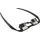 Metolius Upshot Belay Glasses Sicherungsbrille schwarz