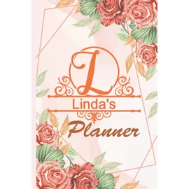 Independently published Linda: Linda Name Planner | Customized Notebook planner: Weekly & Monthly Planner With Notebook | Calendar Dates | Password Log | Phone Number Log | Party Planner | Perfect Gift Idea For Linda