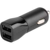 Vivanco Smart IC Universal Dual USB Kfz-Schnellladegerät 17W 2x USB Port schwarz (62248)