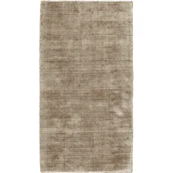 Teppich DEKOWE "Harry", braun (cappuccino), B:160cm H:12mm L:230cm, Viskose, Teppiche, Kurzflor, Vintage Design, Wohnzimmer