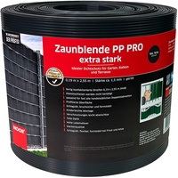 NOOR Sichtschutzstreifen PP PRO Extrastark 0,19x2,55 m (anthrazit ~RAL 7016)