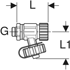 Geberit Entleerventil, G1/4