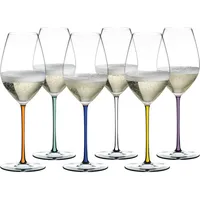 riedel the wine glass company Fatto a Mano Champagner Weinglas 0,459 l 6-tlg.