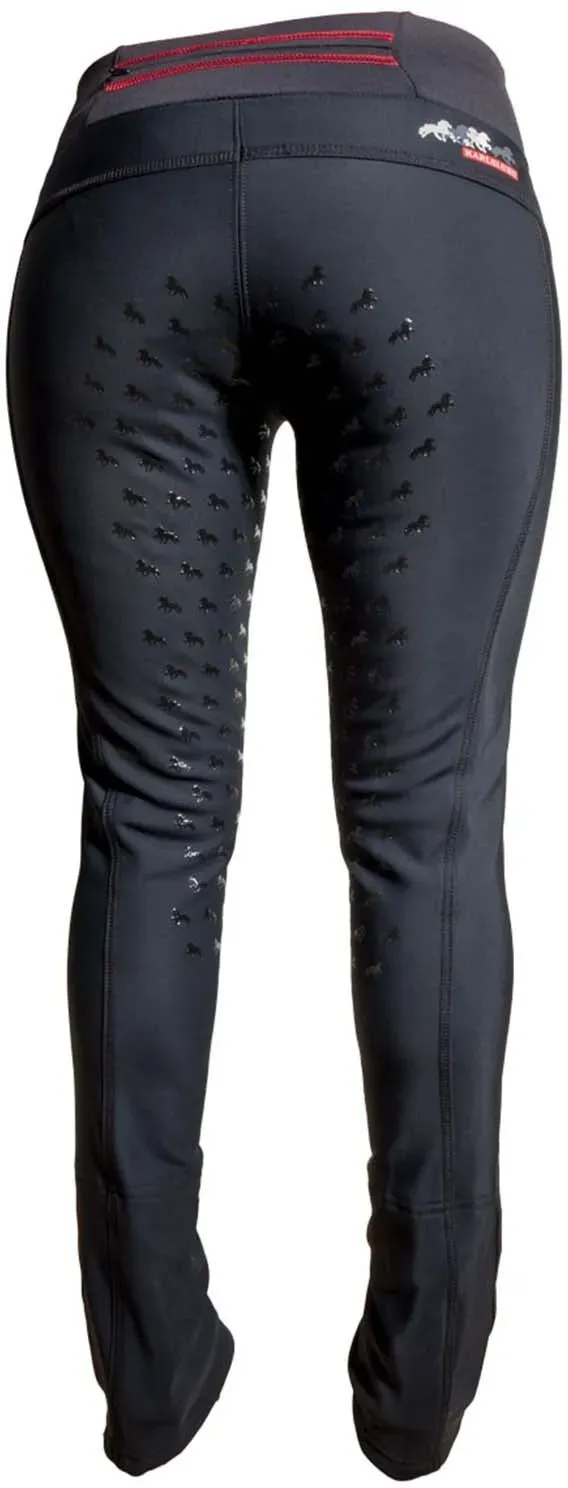 Karlslund Galdur Damen Winter Jodhpur Reitleggings mit Vollbesatz