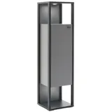 MCA Furniture Kleine Vitrine Luxor - Royal Grey / anthrazit