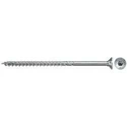 fischer 670695, Schraube, Metall, Holz, Allgemeiner Nutzen, Teilgewinde, Flachko