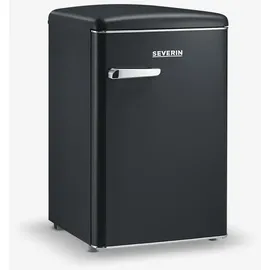 Severin RKS 8832 Retro-Kühlschrank (108 l, 875 mm hoch, Schwarz)