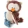 NICI Eule Oscar 50 cm Blau/Braun