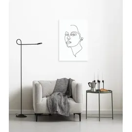 KOMAR Canvasbild Peaceful Mind - 60 cm - Bild Auf Keilrahmen - Minimalistisch Modern