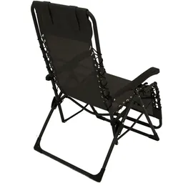 DEGAMO NIZZA Relaxsessel 58 x 70 x 110 cm schwarz