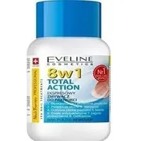Eveline Cosmetics Nail Therapy Total Action NAGELLACKENTFERNER Acetonfrei, 1er Pack (1 150 ml)