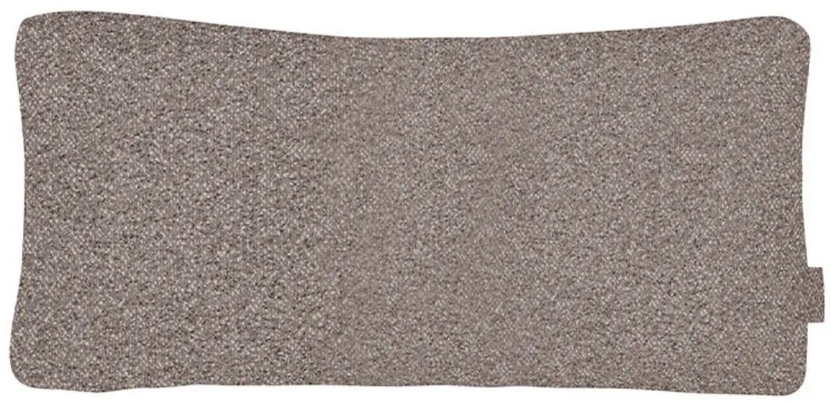 Dekokissen Blomus, Grau, für Wohnzimmer, Stoff / Textil