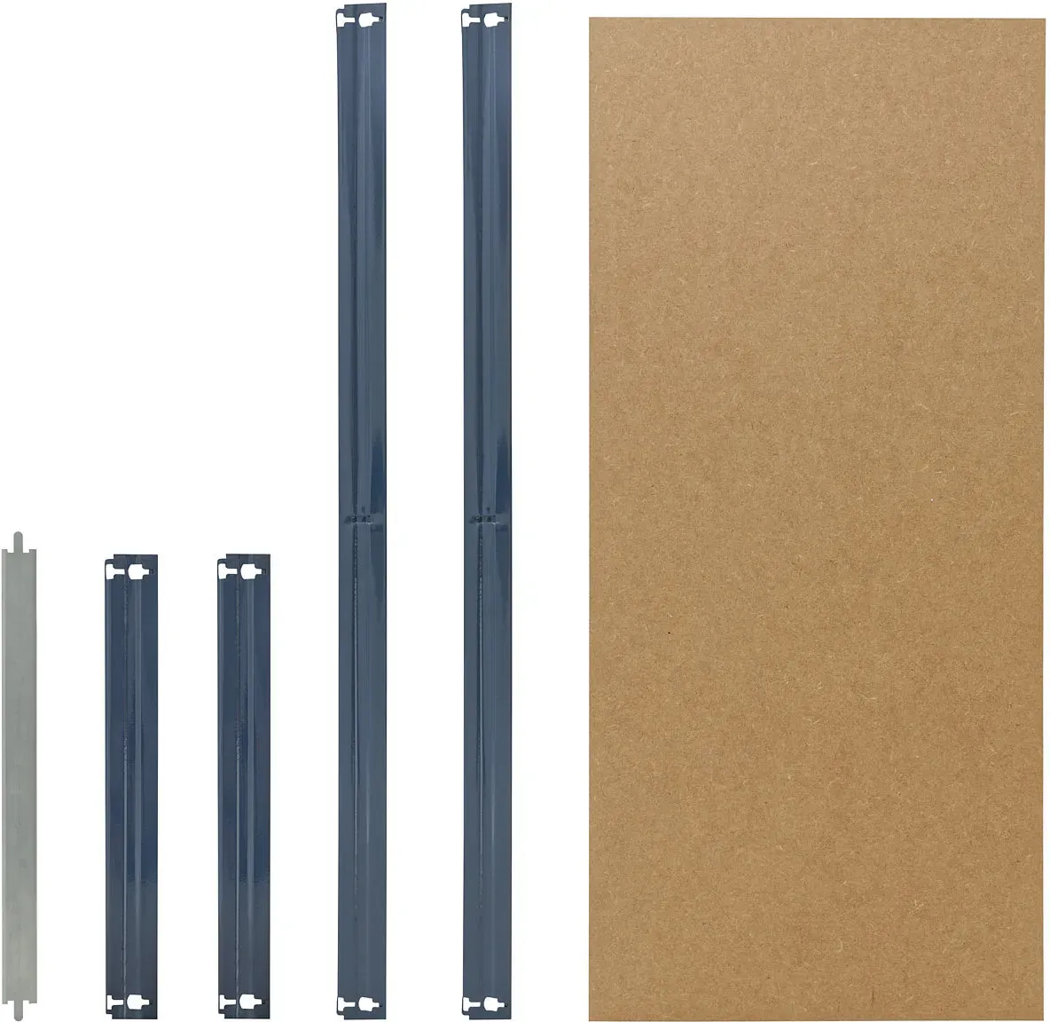 shelfplaza HOME 40x60 cm Fachboden-Set in blau für HOME Schwerlastregale
