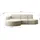 kaiser möbel Ecksofa Designer MODENA STUDIO stoff Dicker cord Poso Beige Links