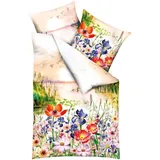 KAEPPEL Sunset Memories Floral Bunt 135 x 200 cm + 80 x 80 cm