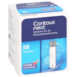 Contour Next Sensoren Teststreifen