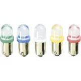 BARTHELME 59091214 Led-signalleuchte Blau Ba9s 12 V/dc, 12 V/ac