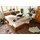 MASSIVMOEBEL24.DE Bett Akazie 180x200x90 Honig lackiert Oxford #0253
