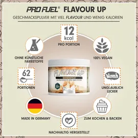 ProFuel Flavour Up Geschmackspulver, 250 g Dose, Bienenstich
