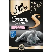 Sheba Creamy Snack mit Lachs 4 x 12 g