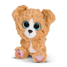 NICI GLUBSCHIS Kuscheltier Hund Lollidog 15cm - braun - Weiches Plüschtier – niedliches Stofftier zum Kuscheln & Spielen – tolle Geschenkidee für Kinder & Erwachsene - 62596