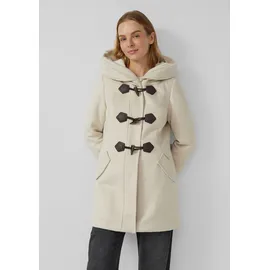 s.Oliver Taillierter Dufflecoat aus Wollmix - beige - 32