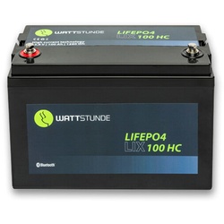 WATTSTUNDE® LIX100-HC 100Ah LiFePO4 Batterie