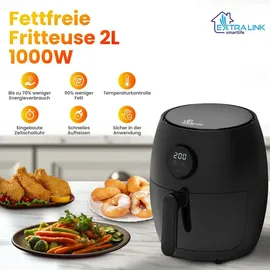 Extralink Heißluftfritteuse SJ-200 2L schwarz