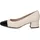 CAPRICE Da.-Pumps für Damen, weiß, Größe 37 EU