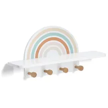 Zeller Present Wandgarderobe mit Ablage Rainbow