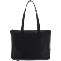 Mandarina Duck Mellow Leather Shopper Tasche Leder 32 cm nero