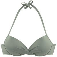 S.Oliver Push-Up-Bikini-Top »Spain«, in Wickeloptik s.Oliver oliv Gr.32 Cup A