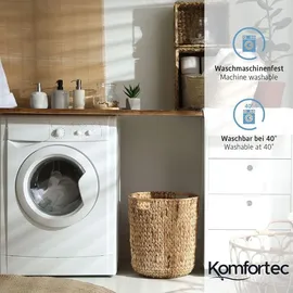 Komfortec Matratzenschoner 2er-Set 140 x 200 cm weiß