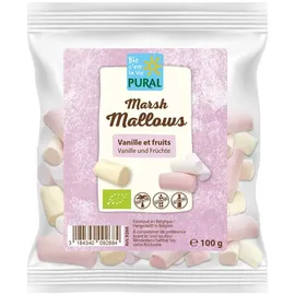 Pural Marshmallows Vanille und Früchte 100 g