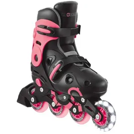 GLOBBER Go Rollschuhe – Black / Coral - EU 34-37,