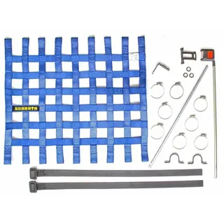 Schroth links 09045-1 Fensternetze - Blau