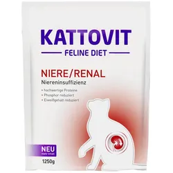 KATTOVIT Niere/Renal Trockenfutter für Katzen