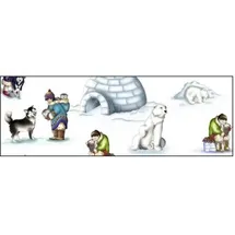 Ursus Transparentpapier 115 g/qm A4 25 Blatt Winterwonderland Arktis