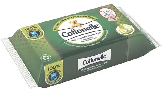 42er-Pack Feuchtes Toilettenpapier »Wohltuende Sauberkeit«, Cottonelle