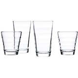 LEONARDO Gläser-Set, Glas weiß