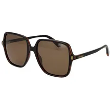 Polaroid PLD 6219/S Damen-Sonnenbrille Vollrand Quadratisch Kunststoff-Gestell, Havanna
