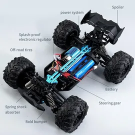 Coil RC-Buggy Ferngesteuertes Auto 4CH RTR blau 1:16