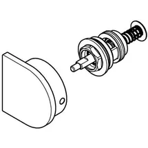 Grohe Umstellung 48451 Wannenarmatur Nickel