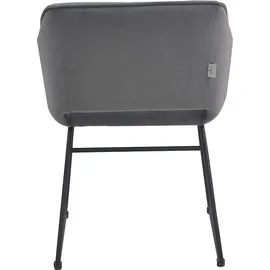 SIT Möbel TOM TAILOR HOME Schalenstuhl »T-VELVET ARMCHAIR« (Set) 2 Stk. TOM TAILOR HOME basaltgrau,